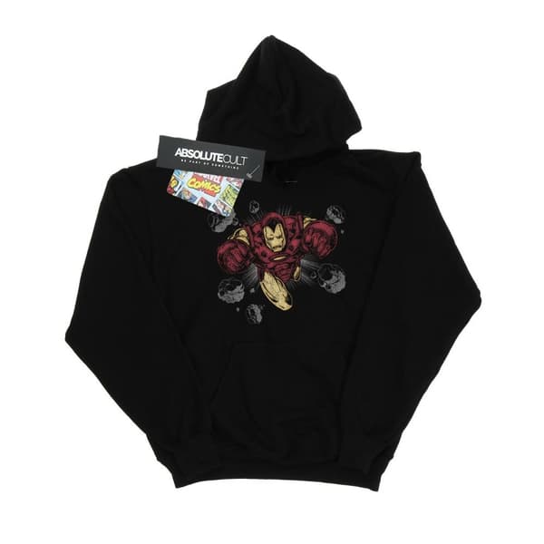 Marvel Mens Iron Man Rocks Hoodie
