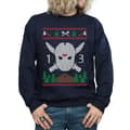 Miniatyrbilde 3 av 5: Friday 13th Mens Christmas Fair Isle Sweatshirt