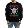 Miniatyrbilde 3 av 5: Friday 13th Mens Christmas Fair Isle Sweatshirt