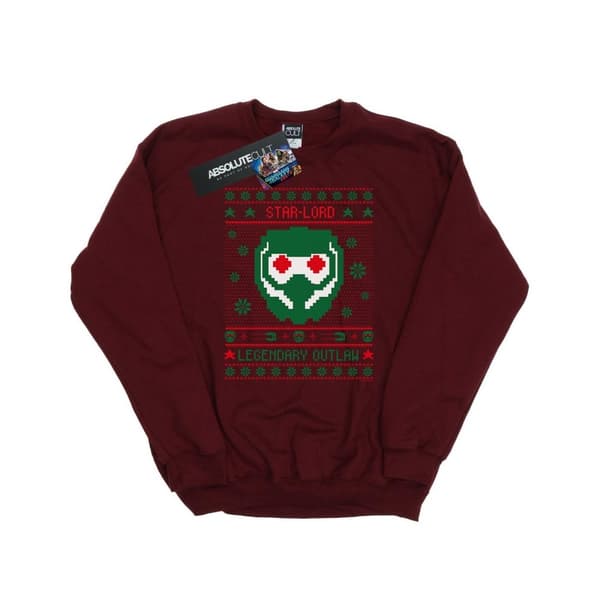 Marvel Guardians Of The Galaxy Vol. 2 Star Lord Fair Isle-tröja för damer/kvinnor