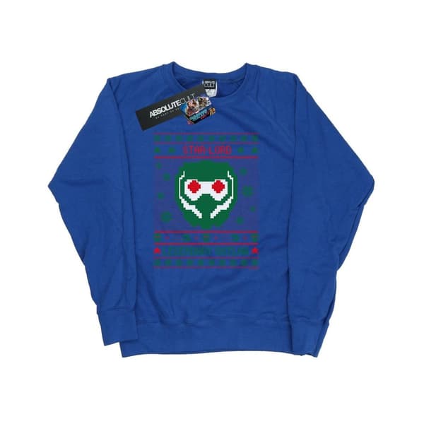 Marvel Guardians Of The Galaxy Vol. 2 Star Lord Fair Isle-tröja för damer/kvinnor