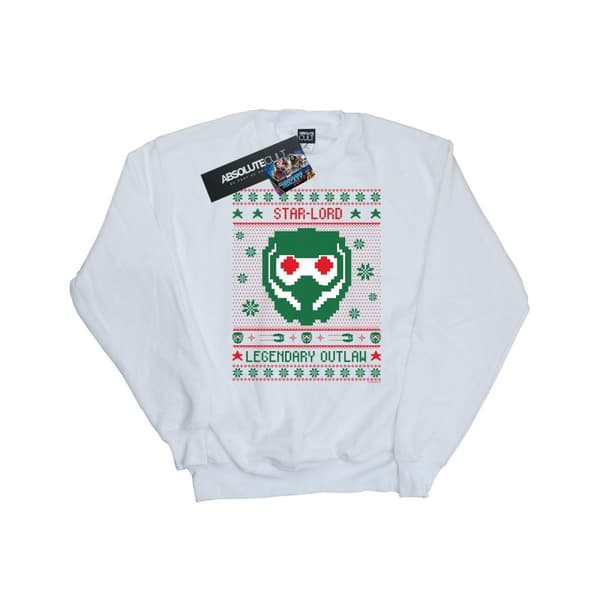 Marvel Womens/Ladies Guardians Of The Galaxy Vol. 2 Star Lord Fair Isle Sweatshirt