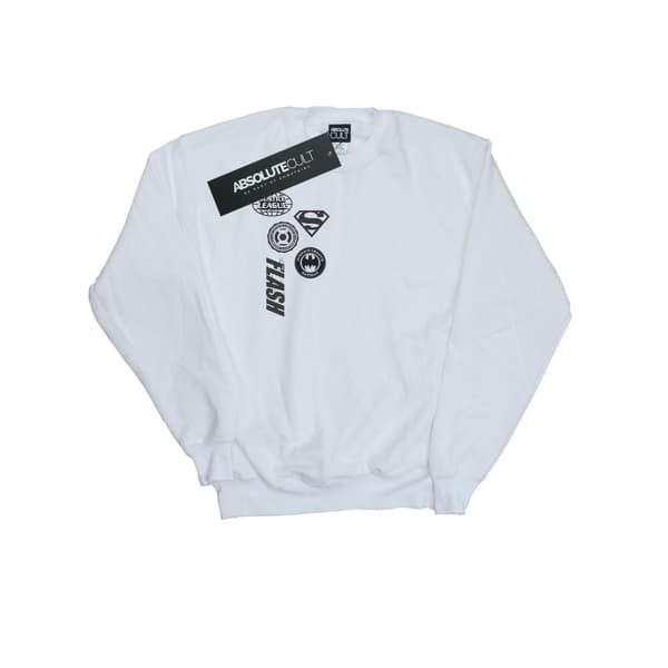 DC Comics Boys Justice League Icons Cluster Sweatshirt