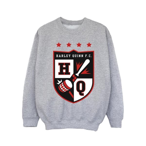 Justice League Girls Harley Quinn FC Pocket Sweatshirt