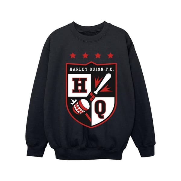Justice League Girls Harley Quinn FC Pocket Sweatshirt