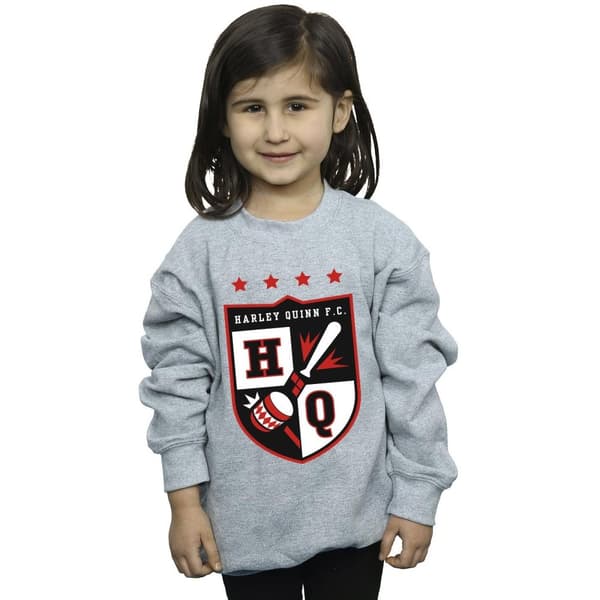 Justice League Girls Harley Quinn FC Pocket Sweatshirt
