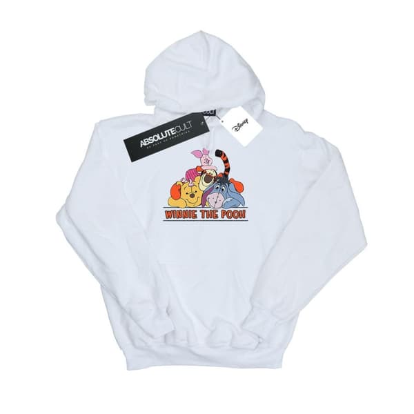 Disney Mens Winnie The Pooh Group Hoodie
