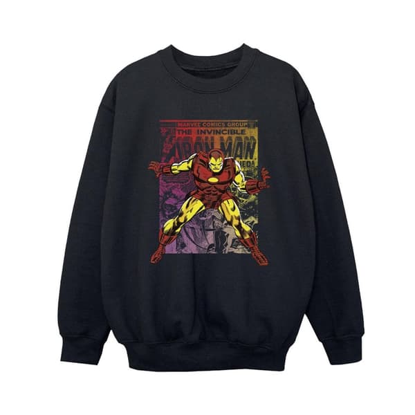 Marvel Pojkar Iron Man Gradient Comic Sweatshirt