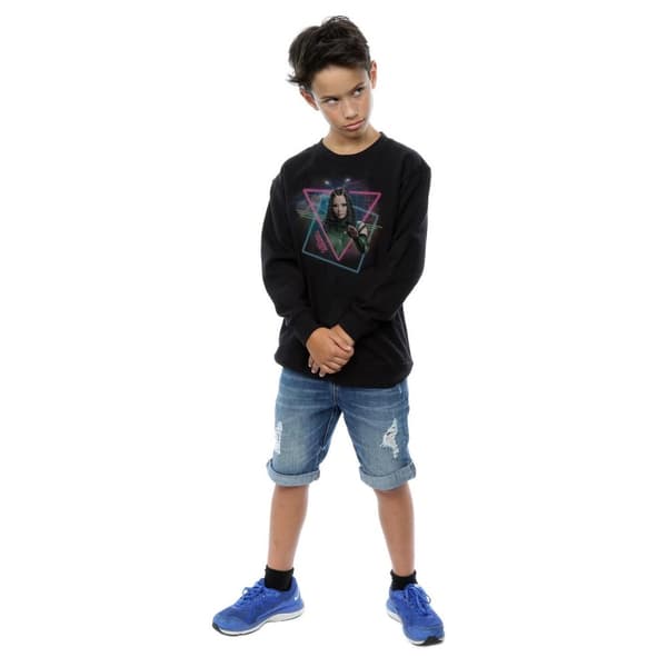 Marvel Boys Guardians Of The Galaxy Neon Mantis Sweatshirt
