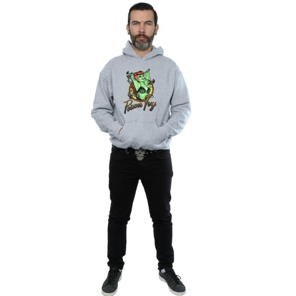 DC Comics Mens DC Bombshells Poison Ivy Badge Hoodie
