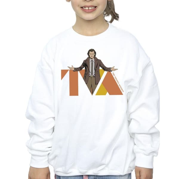 Marvel Loke TVA Pose-tröja för flickor