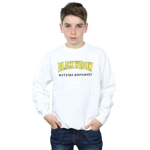 Marvel Pojkar Black Widow AKA Natasha Romanoff Sweatshirt