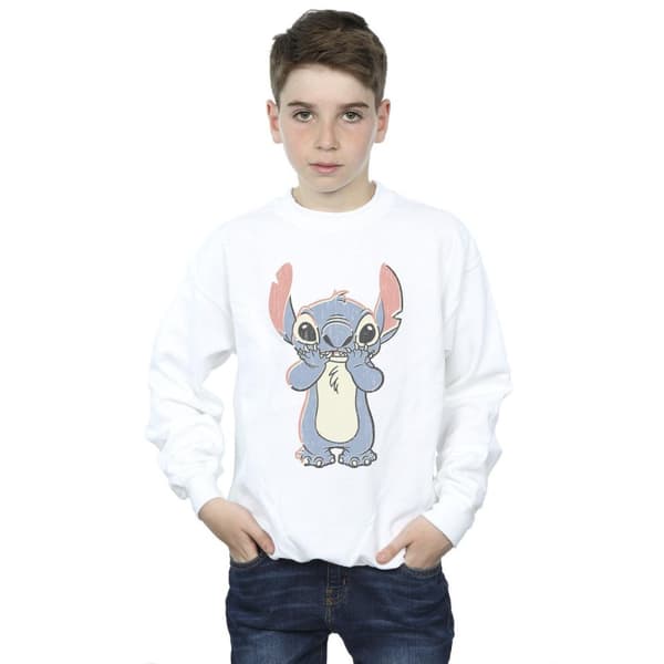 Disney Boys Lilo And Stitch Big Print Sweatshirt