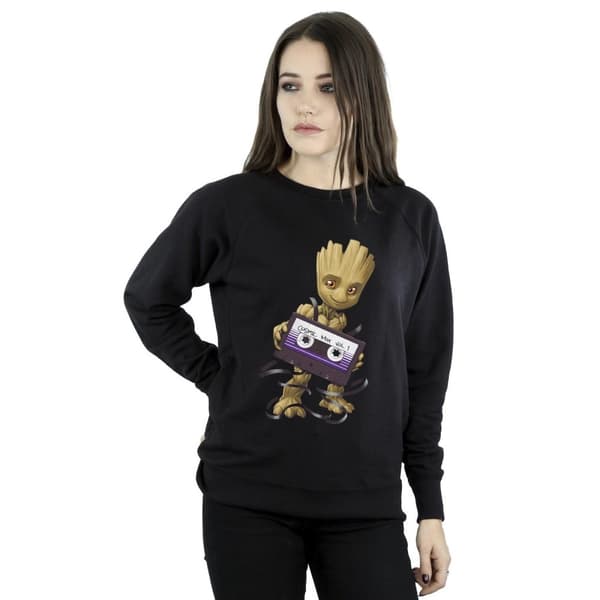 Marvel Guardians Of The Galaxy Groot Cosmic Tape Sweatshirt - dam/dam