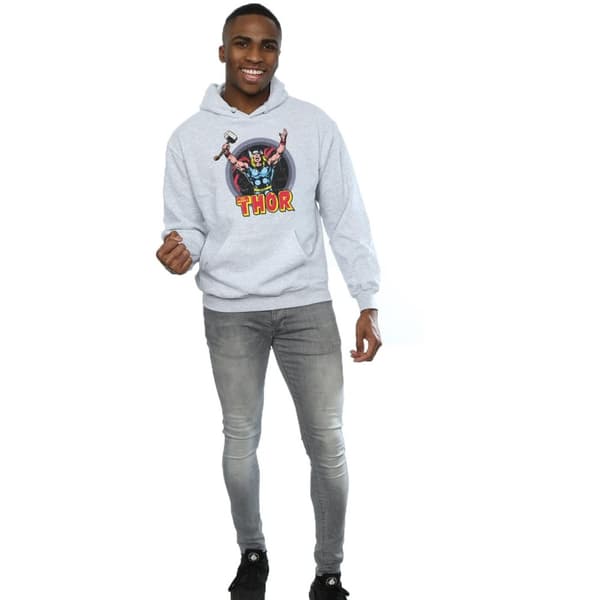 Marvel Mens Thor Arms Hoodie