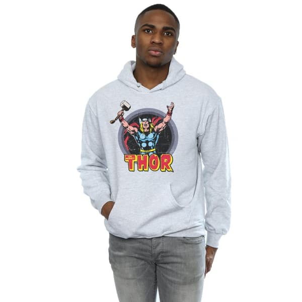 Marvel Mens Thor Arms Hoodie