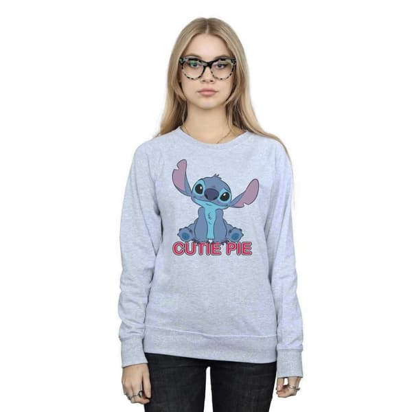Disney Dam/Tjej Lilo And Stitch Stitch Cutie Pie Sweatshirt