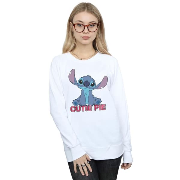 Disney Dam/Tjej Lilo And Stitch Stitch Cutie Pie Sweatshirt