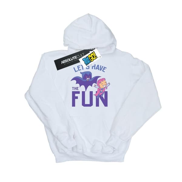 DC Comics Mens Teen Titans Go Let´s Have The Fun Hoodie