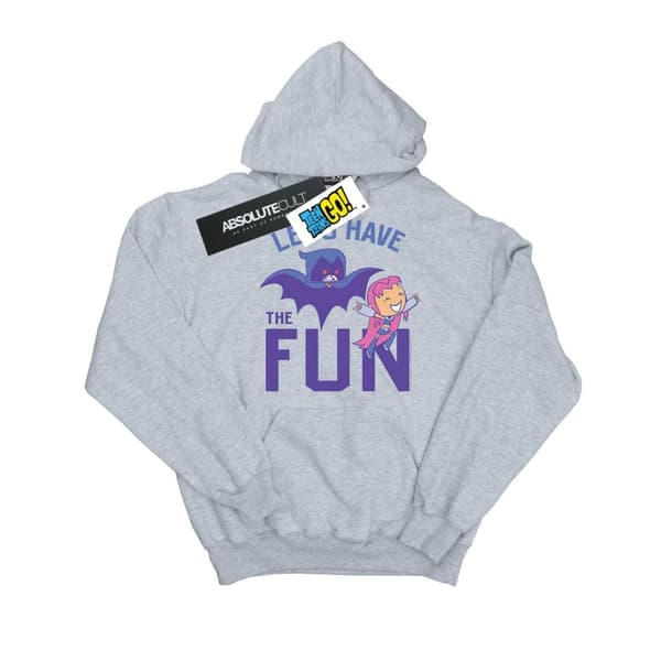 DC Comics Mens Teen Titans Go Let´s Have The Fun Hoodie