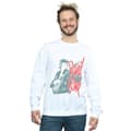 Miniatyrbilde 2 av 3: David Bowie Mens Mono Guitar Sweatshirt