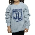 Miniatyrbild 3 av 5: DC Comics Justice League Movie Indigo Logo Sweatshirt för flickor