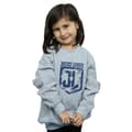 Miniatyrbild 2 av 5: DC Comics Justice League Movie Indigo Logo Sweatshirt för flickor