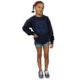 Miniatyrbild 4 av 5: DC Comics Justice League Movie Indigo Logo Sweatshirt för flickor