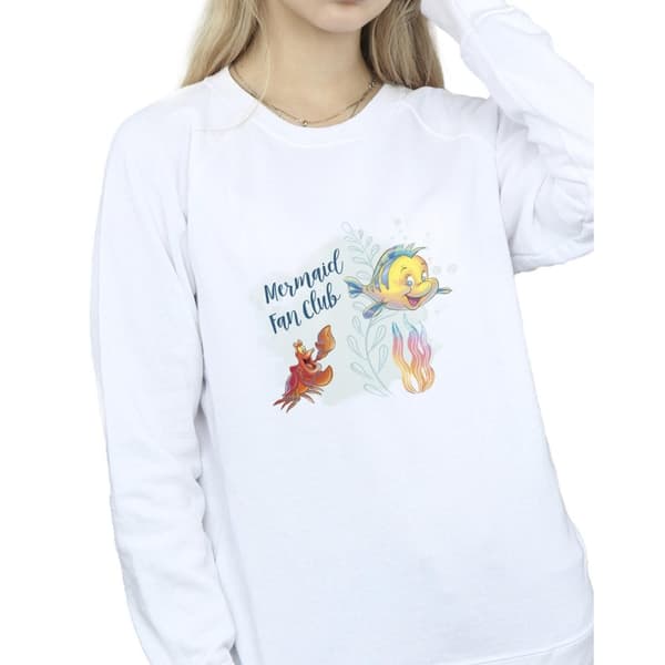 Disney Womens/Ladies The Little Mermaid Club Sweatshirt
