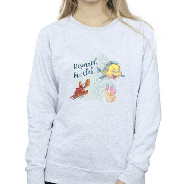 Disney Womens/Ladies The Little Mermaid Club Sweatshirt