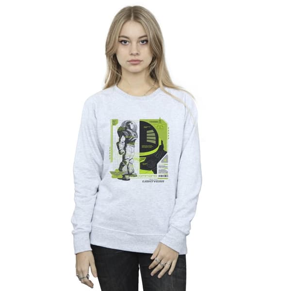 Disney Dam/Tjej Lightyear Buzz Tech Panel Sweatshirt