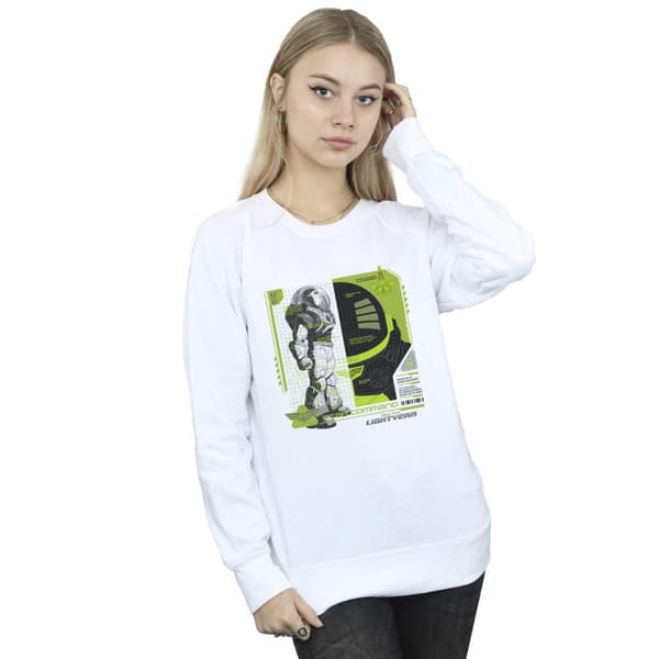 Disney Dam/Tjej Lightyear Buzz Tech Panel Sweatshirt