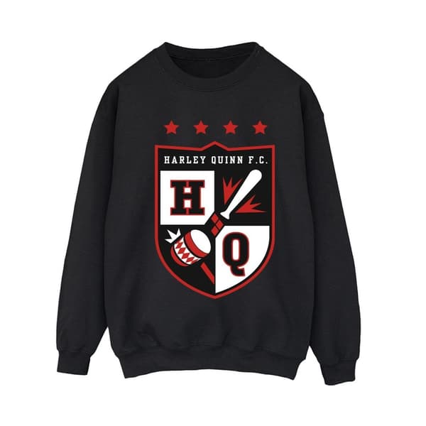 Justice League Womens/Ladies Harley Quinn FC Pocket Sweatshirt