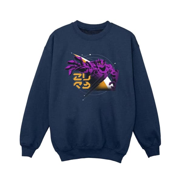 Disney Sweatshirt Lightyear Zurg Space Circle för pojkar