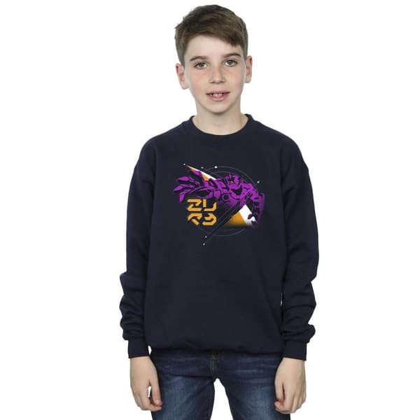Disney Sweatshirt Lightyear Zurg Space Circle för pojkar