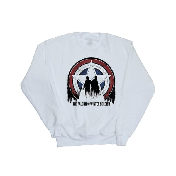Marvel Womens/Ladies The Falcon And The Winter Soldier Star Silhouettes Sweatshirt