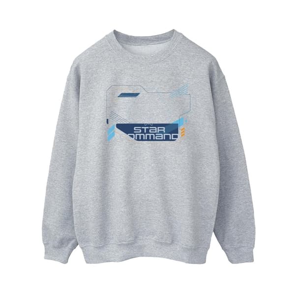 Disney Sweatshirt med ikoner från Lightyear Star Command - dam/dam Sports Grey S