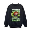 Miniatyrbillede 1 af 3: Marvel Boys St Patrick´s Day Black Widow Luck Sweatshirt