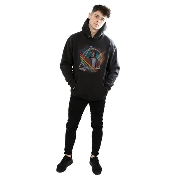 Marvel Guardians Of The Galaxy Neon Star Lord Masked Hoodie - herr