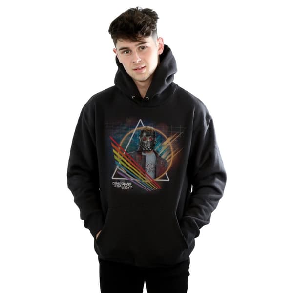Marvel Guardians Of The Galaxy Neon Star Lord Masked Hoodie - herr