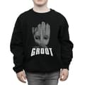 Miniatyrbild 3 av 5: Marvel Pojkar Guardians Of The Galaxy Groot Face Sweatshirt