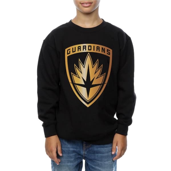 Marvel Boys Guardians Of The Galaxy Foil Badge Sweatshirt
