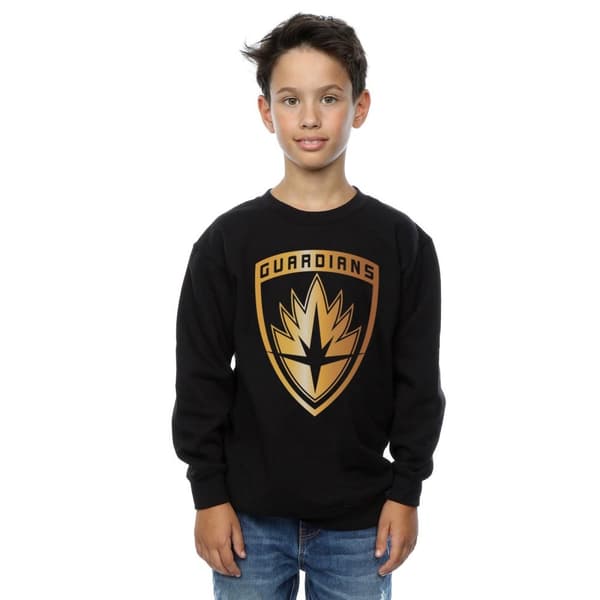 Marvel Boys Guardians Of The Galaxy Foil Badge Sweatshirt
