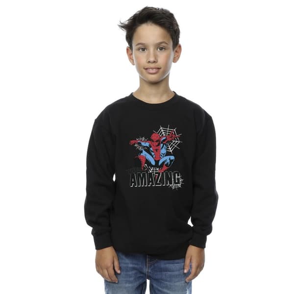 Marvel Boys Spider-Man Amazing Sweatshirt