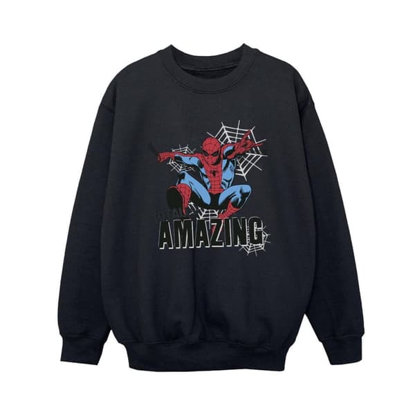 Marvel Boys Spider-Man Amazing Sweatshirt