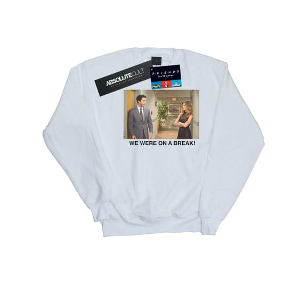 Friends Mens We Were On A Break Hallway Sweatshirt