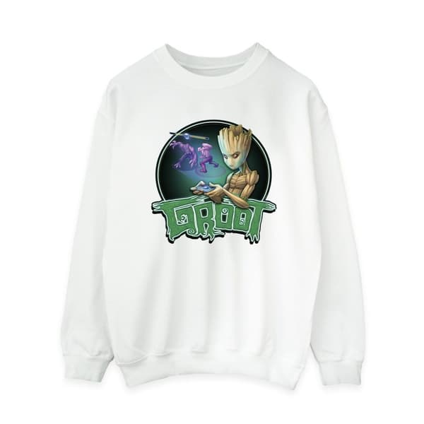 Marvel Womens/Ladies Guardians Of The Galaxy Groot Gaming Ring Sweatshirt