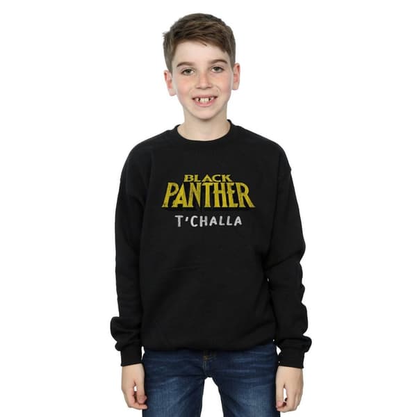 Marvel Pojkar Black Panther AKA T´Challa Sweatshirt