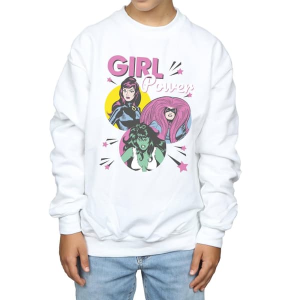 Marvel Comics Boys Girl Power Sweatshirt