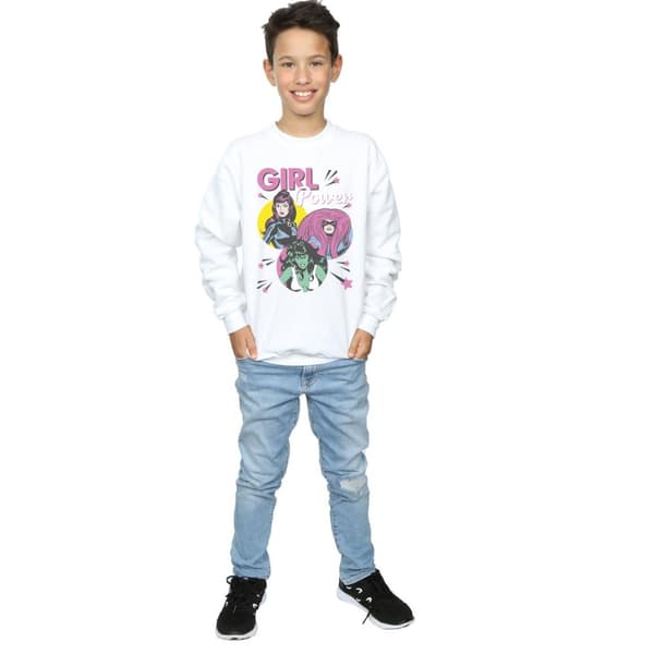 Marvel Comics Boys Girl Power Sweatshirt